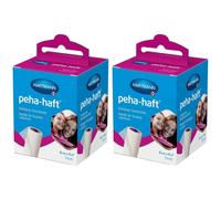 Peha-haft® Bandage de fixation sans latex 6 cm x 4 m Serviette hygienique 2x1 pc(s)