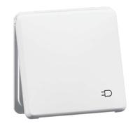 peha Peha Prise SCHUKO blanche 16A 250V avec couvercle rabattable D 80.6511 K W Quantité:1