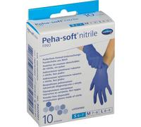 Peha-Soft gants jetables en nitrile taille S 10 Unités