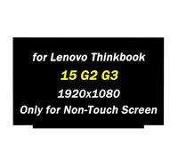 PEHDPVS Écran de remplacement pour Lenovo Thinkbook 15 G2 G3 15-IIL 15-IML 15-ACL modèle 20VE 21A4 20SM 20RW FHD 1920 × 1080 30 broches 60 Hz Écran LCD pour ordinateur portable (uniquement pour écran