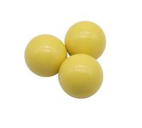 PEHHAH Balles de jonglage, balles de jonglage douces et faciles, 6,2 cm de diamètre, 108 g, kit de balles de jonglage durables (jaune)