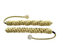 PEHHAH Lot de 2 accessoires artistiques pour jeux de rôles pyro, danse du feu, poi, poignée en corde statique, serpent de feu, poi, lot de 2