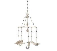 Pehr Mobile classique en feutre de laine pour bébé, motif vie aquatique | Décoration de chambre d'enfant faite à la main | Coffret cadeau inclus | Éthique et enchanteur | 71,1 x 22,9 cm