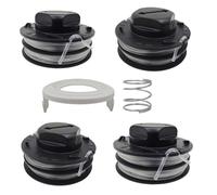 PEHUAP Lot de 6 bobines de tête de débroussailleuse C3-2 pour Stihl Autocut C3-2 FSA 57/FSA 56/FSE 52, comprend un ressort + couvercle de base, pièces de débroussailleuse Weed Eater 4009 710 4305
