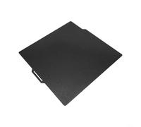 PEI Spring Steel Sheet for 3D Printers, Designed for Bambu Lab X1, P1P, P1S, Easy Model Removal and Maintenance (Noir)