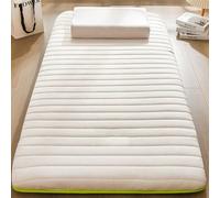 Peiaw Matelas Pliable,Premium Bubble Cotton avec Design Ergonomique,Soulagement de la Pression & Soutien Couche de Confort Respirante,Construction Pliable Économe en Espace(8cm,0.9 * 2.0m)