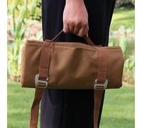 Peiaw Nappe de Pique-Nique Extérieure Imperméable Tissu Oxford,Tapis de Camping Pliable Portable avec Sangles Mousqueton G,Tapis de Plage Anti-Déchirement,Bords Renforcés(Caramel Color,145 * 200CM)
