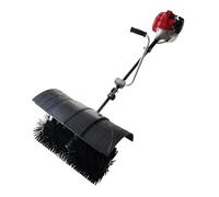 Peignage De Pelouse Portatif, Brosseuse Remplie Sable For Le Nettoyage Extérieur, Dépoussiérage, Balayage La Mousse, Déneigement, Soufflage Neige Grande Surface De Nettoyage