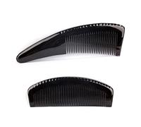 Peigne 2pcs Brusque à cheveux de peigne à cheveux, peigne à cheveux se dérouler for les hommes et les femmes, for de longs cheveux bouclés épais, for les cheveux humides ou secs, noir Peigne à Cheveux