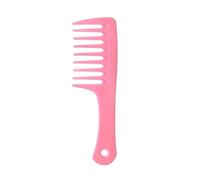 Peigne 3 Petits Peignes À Cheveux Bouclés À Dents Larges | Outil de coiffure lisse(Pink)