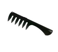 Peigne 5pc Wide Teeth Hairbrush Men Hair Beard Trim Hairdressing Brush Hairstyle Barber Styling Tools Salon Accessories(PURPLE)