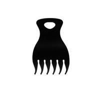 Peigne 5pc Wide Teeth Hairbrush Men Hair Beard Trim Hairdressing Brush Hairstyle Barber Styling Tools Salon Accessories(Green)