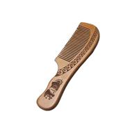 Peigne 5pc Wood Comb Thickened Curly Massage Hair Hairdressing Styling Tool(White)