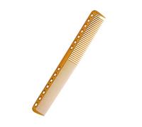 Peigne 7 Colors Professional Hair Combs Barber Hairdressing Cutting Brush Pro Salon Care Styling Tool(Transparent yellow)
