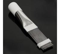 Peigne à ailettes pour climatiseur pour nettoyer et lisser les ailettes sur climatisation et condensateur de réfrigération, fabriqué en acier à ressort pour une utilisation durable