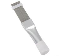 Peigne à ailettes professionnel pour climatiseur - Brosse à condensateur en acier inoxydable - Pour climatiseur, climatisation, climatisation, évaporateur de réfrigérateur