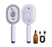 Peigne À Airbag Vaporisateur Électrique, Anti-statique Et Massant, Diffuseur D'huile Essentielle Pour Soin Des Cheveux