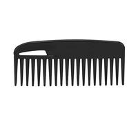 Peigne à barbe à dents larges multifonctionnel à la mode rétro portable messieurs poignée de style peigne à barbe pour bureau voyage en plastique