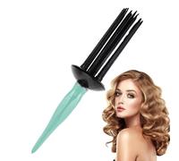 Peigne à bigoudis - Outil de coiffage pour cheveux bouclés - Brosse à rouleaux volumisante - Brosse à cheveux professionnelle antidérapante pour un usage personnel à la maison