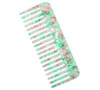 Peigne à boucler antistatique pour femme - Peigne à cheveux avec grande denture - Peignes incassables - Brosse à cheveux grossière - Peigne large pour cheveux bouclés et cheveux longs