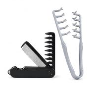 Peigne à boucler - Pince à cheveux - Peigne de texture - Peigne de coiffage pour racines - Outil de volume pour les racines des cheveux avec frange