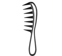 Peigne À Boucles | Peigne Démêlant À Large Peigne Humide - Outil De Coiffure De Dents De Requin Pour Femmes Et Hommes Perruques De Cheveux Épais Ondulés Bouclés