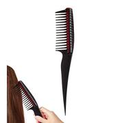 Peigne à cheveux - 28 cm x 5,4 cm | Brosse à cheveux démêlante à dents