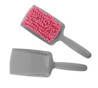 Peigne à Cheveux à Séchage Rapide 2 Pièces en Plastique Rose