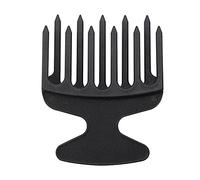 Peigne à cheveux afro larges en plastique à grandes dents pour perruque tressée, brosse à cheveux, huile pour tête, fourchette, coiffure, modélisation, outil de beauté pour femmes et hommes à dents