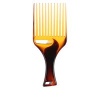 Peigne à cheveux afro lisse avec fourchette et peigne léger