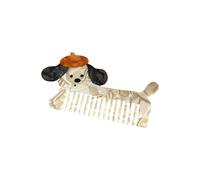 Peigne à cheveux anti-électrostatique pour tous les âges Tissu acétate Design léger Enchevêtrement Slip gratuit Massage doux du cuir chevelu Indispensable pour le voyage Peigne en acétate durable