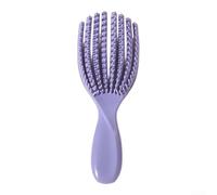 Peigne à cheveux avec brosse démêlante et masseur du cuir chevelu, conçu pour réduire les nœuds et les frisottis, aide à maintenir une apparence saine des cheveux (violet)