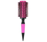 Peigne à cheveux avec poignée en bois massif Hemu et barils en aluminium antistatiques pour un bouclage sans effort et antistatique