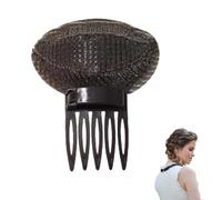 Peigne à cheveux - Basses à cheveux - Base de cheveux volumisante - Bonne base de cheveux auto-adhésive - Pince à cheveux invisible et naturelle pour femmes et filles