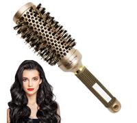 Peigne à cheveux bouclés - Brosse sèche soufflée | Volume Coiffure rouleau cheveux pour femmes | Peigne enroulable avec manche anti-balle Peignes volume air résistant