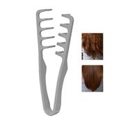Peigne à Cheveux Bouclés - Outil Professionnel à Dents Larges, Peigne Volumisant Pour Frange Coiffeur Avec Glissière Lisse, Accessoire De Toilettage Pour Voyage En Salon, Outil