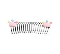 Peigne à cheveux décoratif pour femme - Pinces à cheveux en forme de couronne de fleurs - Peigne latéral décoratif - Épingle à cheveux solide - Accessoires pour filles