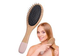 Peigne à cheveux démêlant - 22x6cm, brosse, brosse lissante, masseur de cuir chevelu doux pour la peau | Kit de soins portable Voyage d'affaires Fitness Dressing Vacances Cadeau Tame Wild Tangles