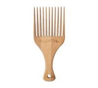 Peigne à cheveux démêlant - à fourchette en bois pour coiffeur - Peigne à queue pointue à l'huile