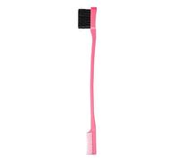 Peigne à cheveux double face pour sourcils - Brosse à cheveux pour salon de coiffure - Accessoires professionnels