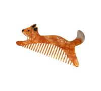 Peigne à cheveux électrostatique gratuit avec substance d'acétate lisse Taille portable Solution de feutrage pour peignes épais bouclés ou lisses