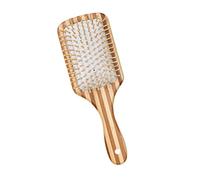 Peigne à cheveux élégant en bambou avec pagaie d'air de massage pour soulager le stress Accessoire de soins capillaires