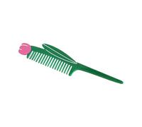 Peigne à cheveux en acétate pour une lueur lisse, taille portable, électrostatique, peignage gratuit, doux pour les substances fines, peigne de prévention de la casse