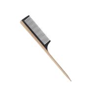 Peigne à cheveux en bambou démêlant pour salon de coiffure, peigne à cheveux antistatique, pour tous les types de cheveux, cadeaux