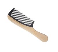 Peigne à cheveux en bambou pour salon de coiffure antistatique pour tous les types de cheveux