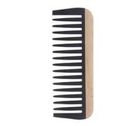 Peigne à cheveux en bambou pour salon de coiffure antistatique pour tous les types de cheveux