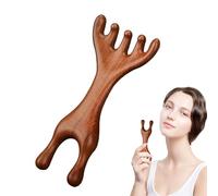 Peigne à cheveux en bois de santal, peigne de massage en bois de santal, Peigne en bois de cerf, Peigne de lissage professionnel en bois de cerf, peigne de massage ergonomique en bois de cerf