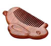 Peigne à cheveux en bois for homme, peigne à barbe, massage, multi-usages, en bois de santal, for femme et homme.