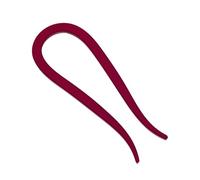 Peigne à cheveux en corne de chèvre en forme de U pour femmes Coiffure formelle Fourchettes en résine pour chignons Coiffures et port quotidien Accessoires pour femmes Loisirs Coiffure formelle