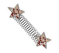 Peigne À Cheveux En Forme De U En Forme D'étoile En Strass, Invisible | Peigne Décoratif Étoile En Strass, Léger Et Durable, Outil De Coiffure Pour Contrôle Des Frisottis Pour Cheveux